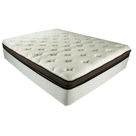 King 14 1/2" Ultra Plush Box Top Hybrid Mattress